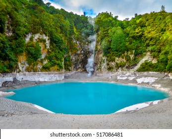 Blue Lake In Rotorua