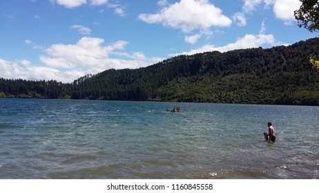 Blue Lake, Rotorua, New Zealand