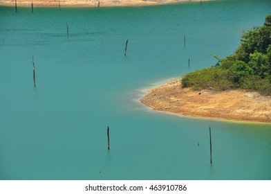 Blue Lake Tasik Pedu Malaysia Stock Photo Edit Now 463910786