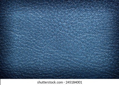 Blue leather texture 