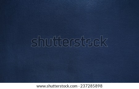 Blue leather texture background