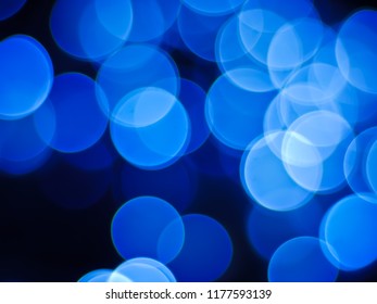 Blue Circles On Solid Black Background Stock Illustration 56115511 ...