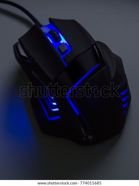 mouse blue led