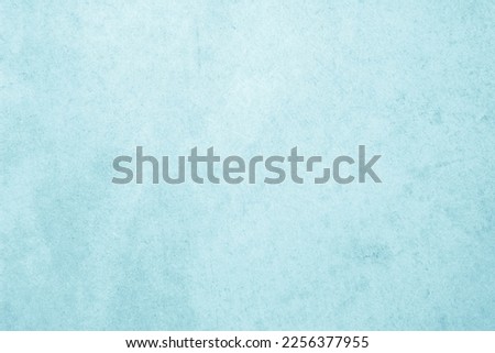 Blue light concrete texture for background in summer wallpaper. Cyan cement colour sand wall of tone vintage. Abstract teal dark color. Cement grain texture paint watercolor for design decoration.