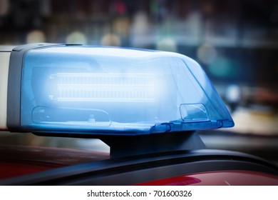 Blue Light Fire Truck Stock Photo (Edit Now) 701600326