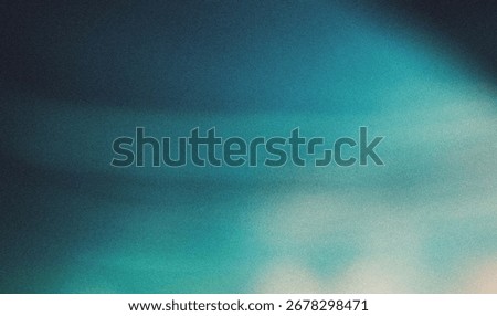 blue light gradient background, light leak overlay effect with blur bokeh rainbow light leaks