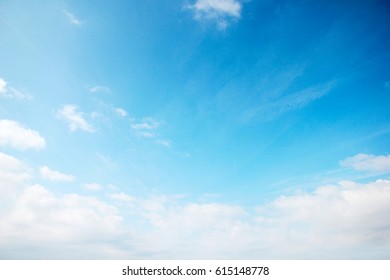 Blue Light Sky Clouds Like Heavenly Stock Photo 615148778 | Shutterstock