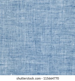 Blue Linen Canvas Texture