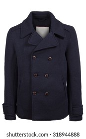 Blue Male Pea Coat