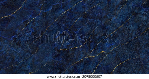 Blue marble stone background with golden veins.\
Emperador italian glossy granite marble slab stone. Polished\
limestone granite marble for ceramic digital wall tiles, flooring\
and kitchen tile.