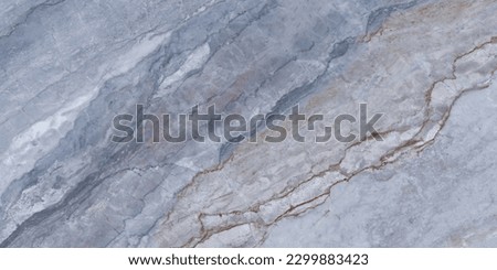 Blue Marble Texture Background, Natural Breccia Marble Stone Texture For Interior Exterior Home Decoration And Ceramic Wall Tiles And Floor Tiles Surface.
