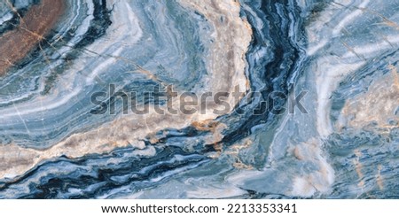 blue marble texture background with waves design. blue-brown marble granite for ceramic wall tile, flooring and kitchen tile design. emperador premium italian glossy granite slab stone.