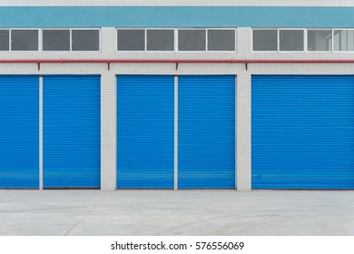 Blue Shut Door Images Stock Photos Vectors Shutterstock