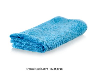 Blue Microfiber Cloth