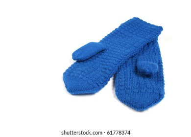 Blue Mittens