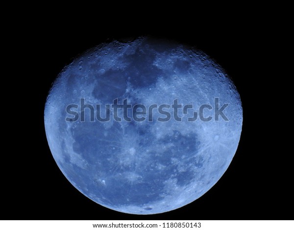 Blue Moon, Lunar. It is an astronomical body that\
orbits planet Earth.
