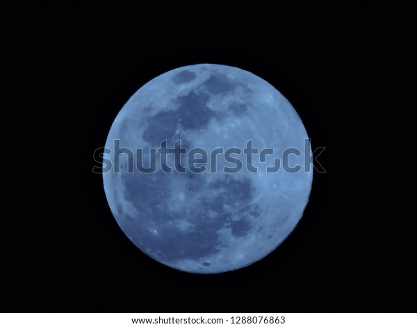 Blue Moon in\
Sky