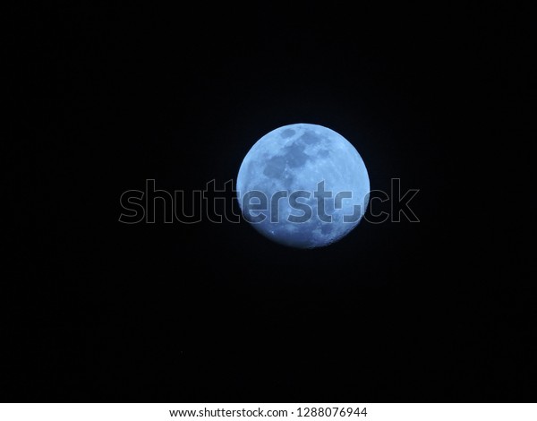 Blue Moon in\
Sky