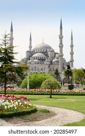 The Blue Mosque In Istanbul, Turkey