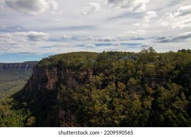 Blue Mountain Looks Dry After Having Forest Fire