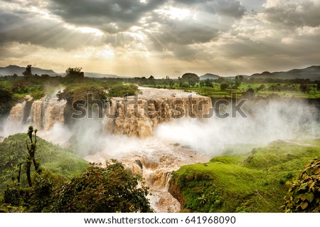 Blue Nile Falls, Tis Issat, Ethiopia, Africa