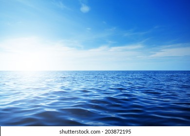 Blue Ocean Waves Stock Photo 1166741512 | Shutterstock