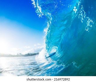 Blue Ocean Wave