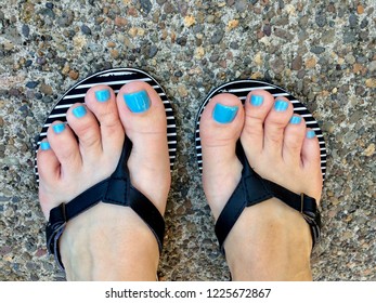 Painted Toenails Images, Stock Photos & Vectors | Shutterstock