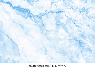 Blue pastel marble floor texture background with high resolution, counter top view of natural tiles stone in seamless glitter pattern and luxurious.
