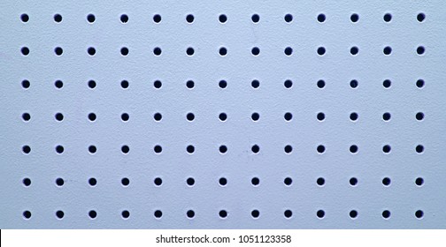 Blue Peg Board