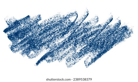 blue pencil strokes isolated on white background - Powered by Shutterstock