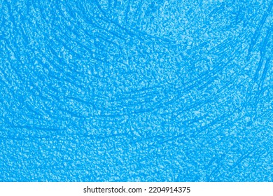 Blue Plaster Wall Texture Background.