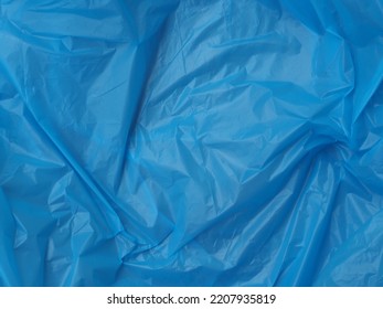 Blue Plastic Bag Texture For Background