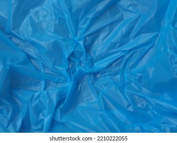 Blue Plastic Bag Texture For Background