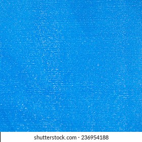 Blue Plastic Sheet Useful As A Background