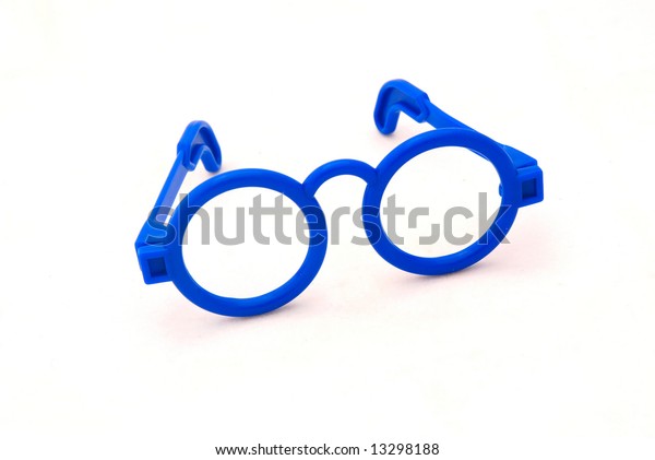 plastic toy glasses