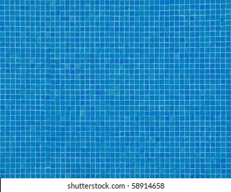 Blue Pool Tile Background