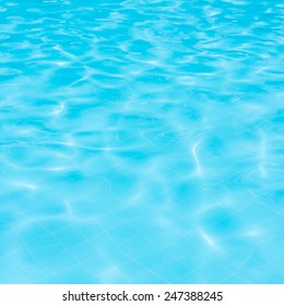 Blue Pool Water Background