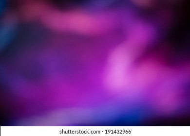 Blue And Purple Bokeh Background