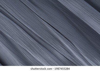 Blue Rayon Fabric Texture Background