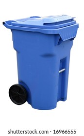 Blue Recycling Container