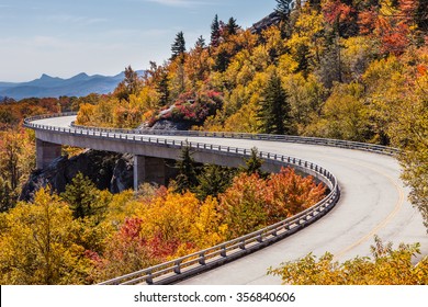 Blue Ridge Parkway At Fall