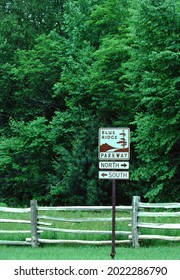 Blue Ridge Parkway, Old Road Sign