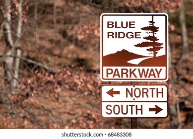 Blue Ridge Parkway Sign