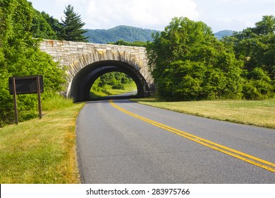 Blue Ridge Parkway In Virginia, USA