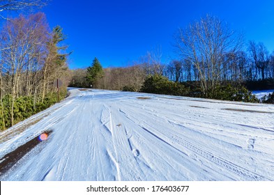 Blue Ridge Parkway Winter Scenes In February