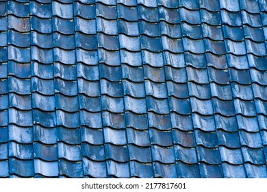 Blue Roof Tiles Backgrounds Web Graphics