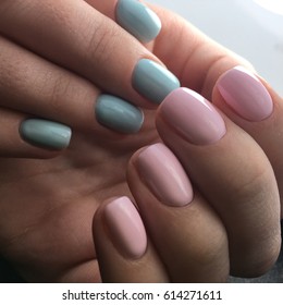 Blue Rose Nails In Beauty Salon