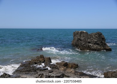 Blue Sea And Rocks, Epic View