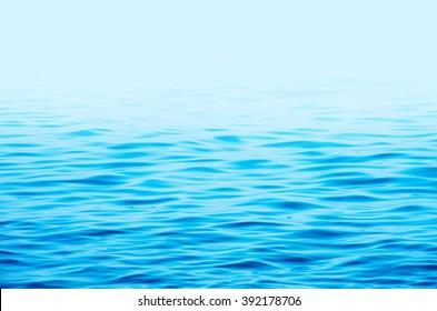 Blue Sea Water Background